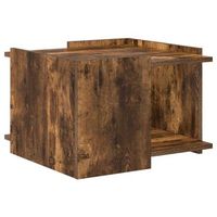 mesa de cafe roble ahumado 505 x 50 x 33 cm vidaxl