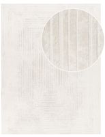 alfombra moderna myko crema 120x170 cm