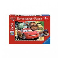 puzzle 2x24p nouvelle aventure cars