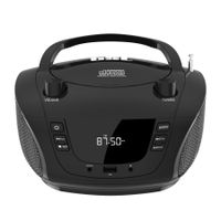 boombox radio cd portatil bsl con bluetooth bsl jl-2031a  con 4w de potencia rms  radio fm y puerto usb compatible con archivos mp3  display lcd  entrada aux in y salida auriculares