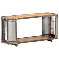 mueble para la tv madera maciza de mango 90x30x40 cm vidaxl