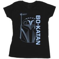 disney camiseta manga larga the mandalorian para mujer