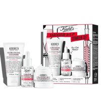 kiehls cofre smooth-it-up limpieza serum e hidratacion set