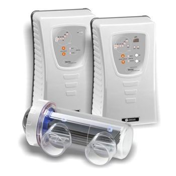 Clorador Salino Agua Piscina Tecno Dt Idegis 120m3 Electrodo 8000h Alarma - 40g/h