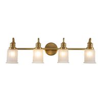 aplique de pared para banos swell 4 luces