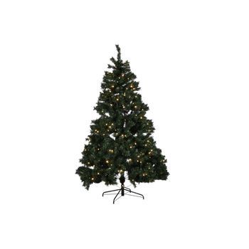 Arbol Led Pvc 132x132x210 320l 1036 Ramas Verde