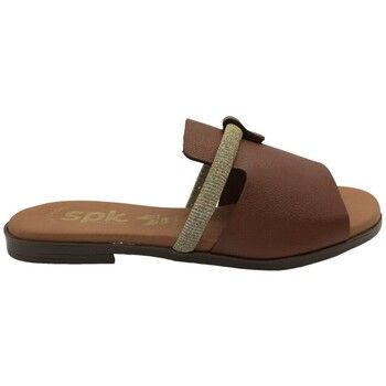 Spk Sandalias Sandalia Plana Piel Mujer 2507 para mujer