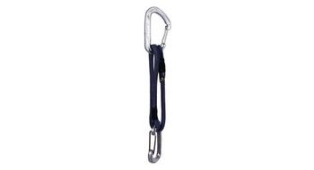 Correa de corredor alpino de hielo azul gris 55 cm