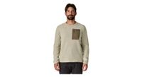forro polar r1 air crewneck beige para hombre