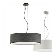lampara colgante led tino 60 negro dimmable 24w
