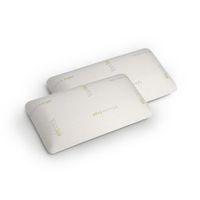 conjunto de 2 almohadas viscoelasticas 35x70x14 soja de sonnomattress