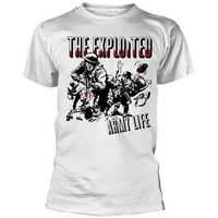 the exploited camiseta army life para hombre