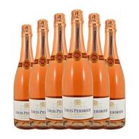 louis perdrier excellence rose champagne 75 cl 11 vol pack de 6 unidades