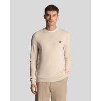 lyle  scott jersey kn2136v cotton crew-w870 cove para hombre