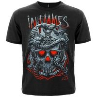 in flames tops y camisetas through oblivion para mujer