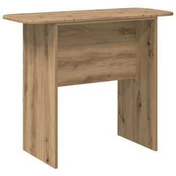 Mesa Consola Roble Artisan 93 X 40 X 75 Cm Madera De Ingeniería Vidaxl
