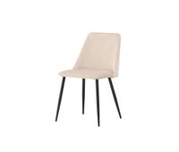 silla de comedor night 49x56x87 beige