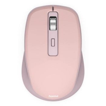 Ratón Hama WM-450 Inalámbrico RF Bluetooth 1600 DPI Rosa Clic Silencioso