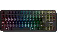 teclado gaming - krom kernel pro usb-c teclas iluminadas inalambrico funcion anti-ghosting negro