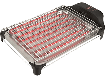Barbacoa eléctrica - JATA BQ 101, Potencia de 2400W., cocina sin humos ni olores