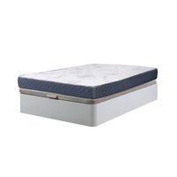 cama canape abatible atenas blanco 105x190 cm  colchon viscoelastico de 23 cm