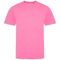 awdis camiseta manga larga electric tri-blend para mujer
