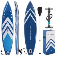 tabla paddle surf hinchable touring con mochila hinchador y remo ajustable intex