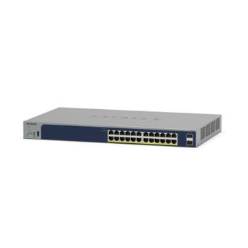 Switch Netgear GS724TPv3 L2 24 Puertos Gigabit PoE+ 231W 2 SFP Web/Nube Rack