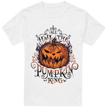 Nightmare Before Christmas Camiseta Hail The Pumpkin King para hombre