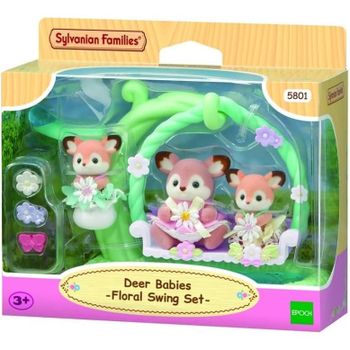 Sylvanian Famila Columpio de Flores para Bebe Ciervo Epoch 5801