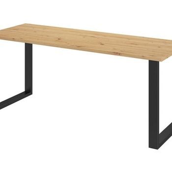 Mesa Tucson 138, Aglomerado Laminado, Metal, 75x67x185cm