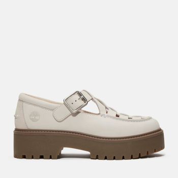 Timberland Women's Stone Street Fisherman 'Natural Pack' Shoes - UK 7