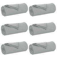 mantitas de sofa 6 uds gris 240 x 220 cm 428 kg lana vidaxl