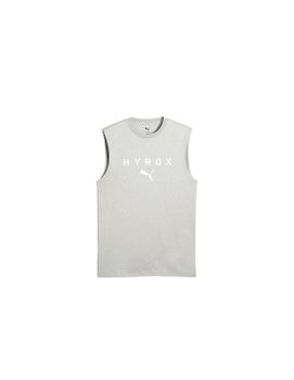 Camiseta de Fitness Puma X Hyrox,Light Gray Hea, Hombre