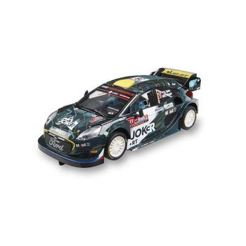 Coche Scalextric Ford Puma Wrc  Joker Con Luz En Los Faros. 18,5x9,3x9,5 Cm