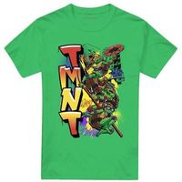dessins animes camiseta nyc graffiti para mujer