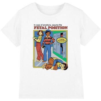 Steven Rhodes Camiseta Assume The Fetal Position para niño