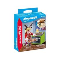 playmobil pasteleria navidena 70877