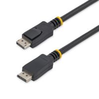 cable displayport startech displ5m 12 5 m negro con bloqueo ultra hd