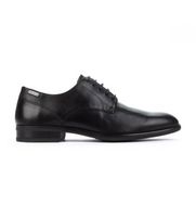 pikolinos para hombre m7j-4187xl zapatos bristol negro 48 piel plano cordones casual