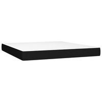 colchon matrimonial  colchon de cama  colchao de muelles ensacados tela negro 180x200x20 cm