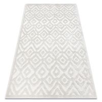 alfombra santo sisal 58381 diamantes zigzag beige 160x220 cm