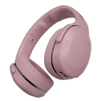 Auriculares Skullcandy Crusher 540 inalámbricos Bluetooth y cable USB-C diadema plegables rosas