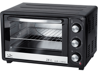 mini horno - jata hn928 potencia 1500 w capacidad 28 l temporizador de 60 min termostato