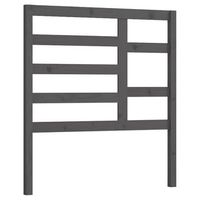 cabecero cama mueble de dormitorio de cama madera maciza de pino 96 x 4 x 104 cm gris m020005703