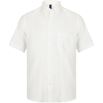 Henbury Camisa manga corta H595 para hombre