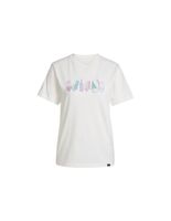 camiseta adidas food mujer blanco