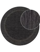 alfombras de interior y exterior romana verde 120 cm redondo