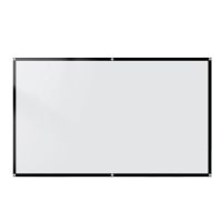 pantalla de proyector portatil y plegable de 100120 pulgadasrelacion de aspecto 169respaldo negropantalla de cine a