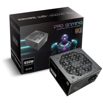 Fuente de Alimentación ProGaming 850W 80+ Gold modular condensador japonés